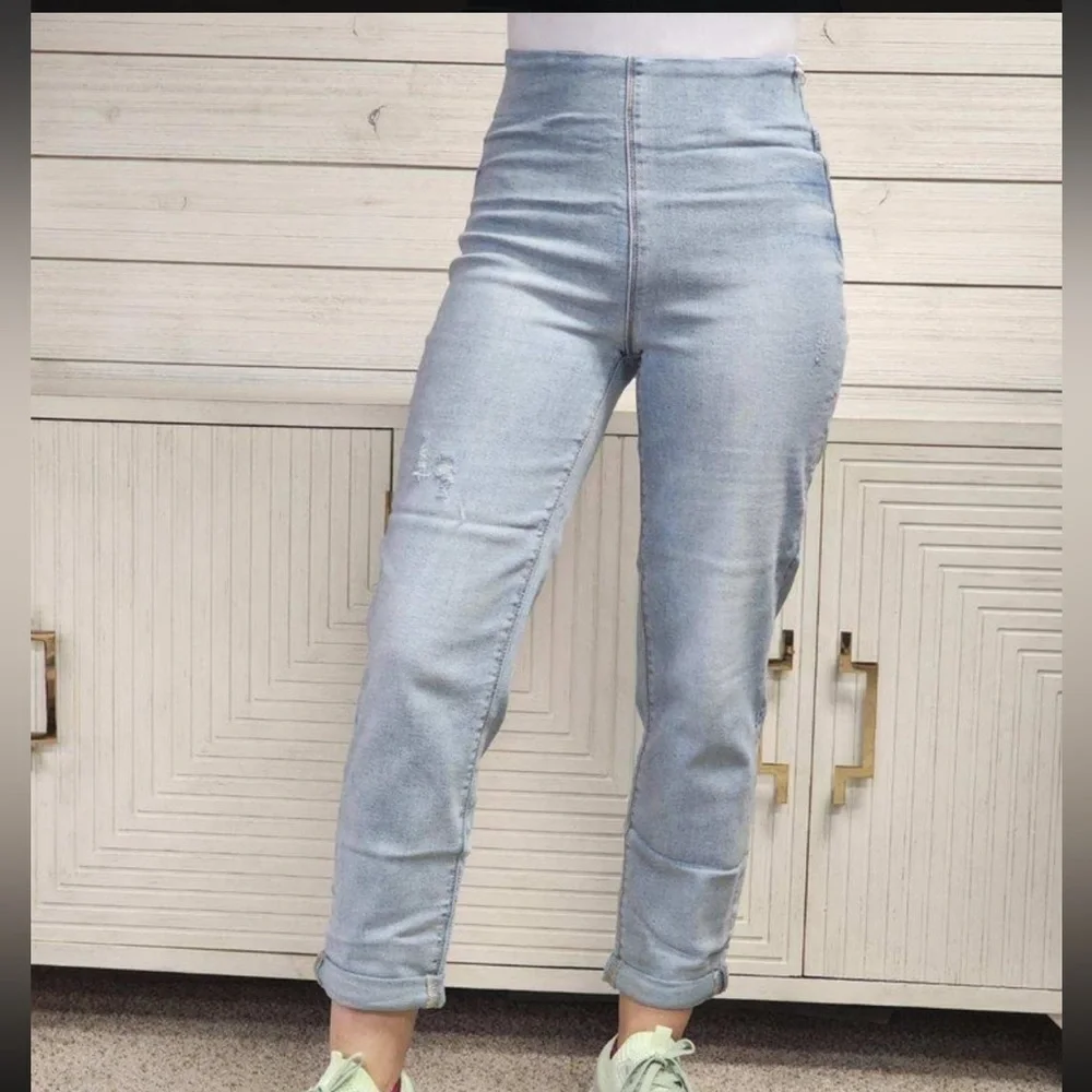 New With Tags 1X Risen Jeans And XL White Birch Top - Picture 2 of 8